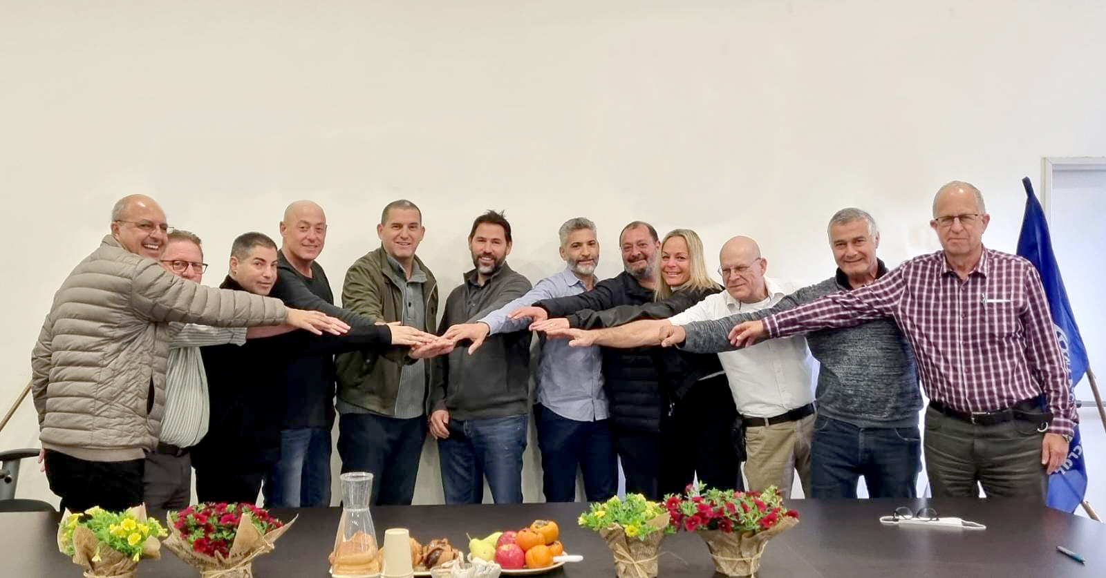 חתימת תוכנית חומש קיסריה. צילום: בת שבע ויסנודל