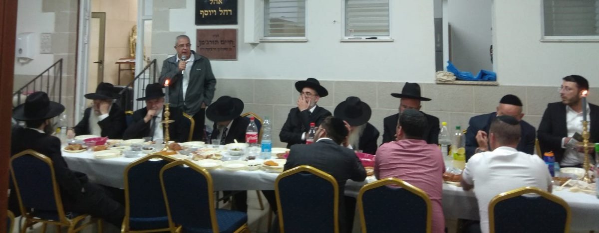 עו"ד אלי אבוטבול, נושא דברים לעילוי נשמת הרב אלקובי זצ"ל