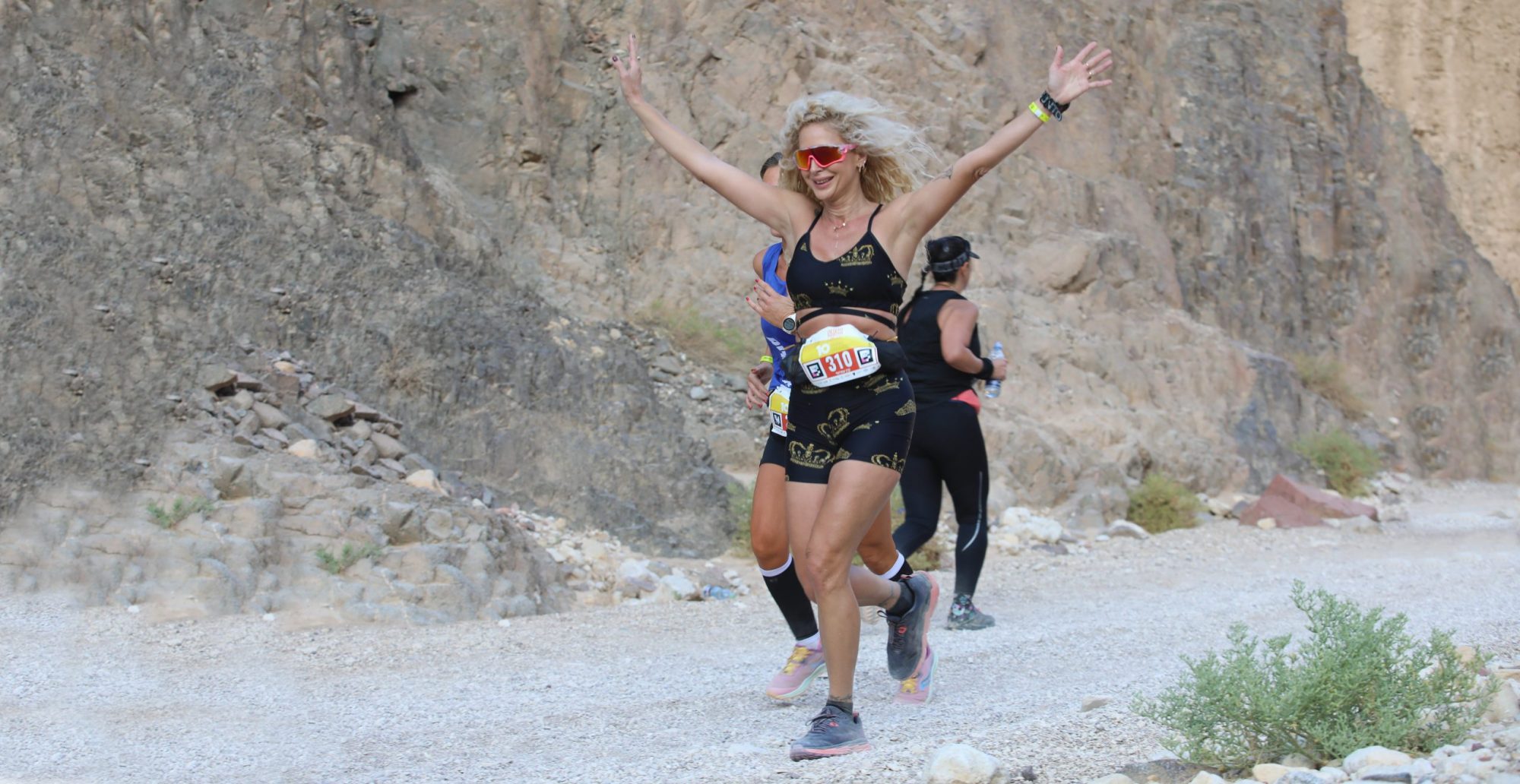 קרן רצה - 2021 מרתון מידברי אילת. צילום: תומר פדר